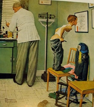  Rockwell Decoraci%C3%B3n Paredes - Doctor Norman Rockwell